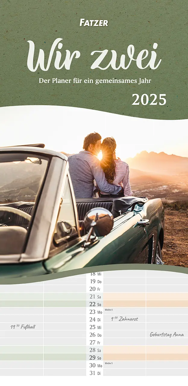 Cover: 9783866037571 | Wir zwei 2025 | Der Planer für ein gemeinsames Jahr | Sonstiges | 2024