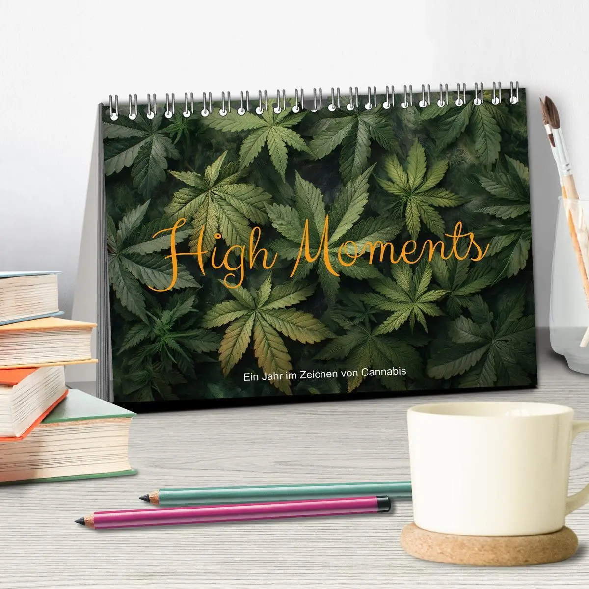 Bild: 9783457467671 | High Moments - Ein Jahr im Zeichen von Cannabis (Tischkalender 2026...