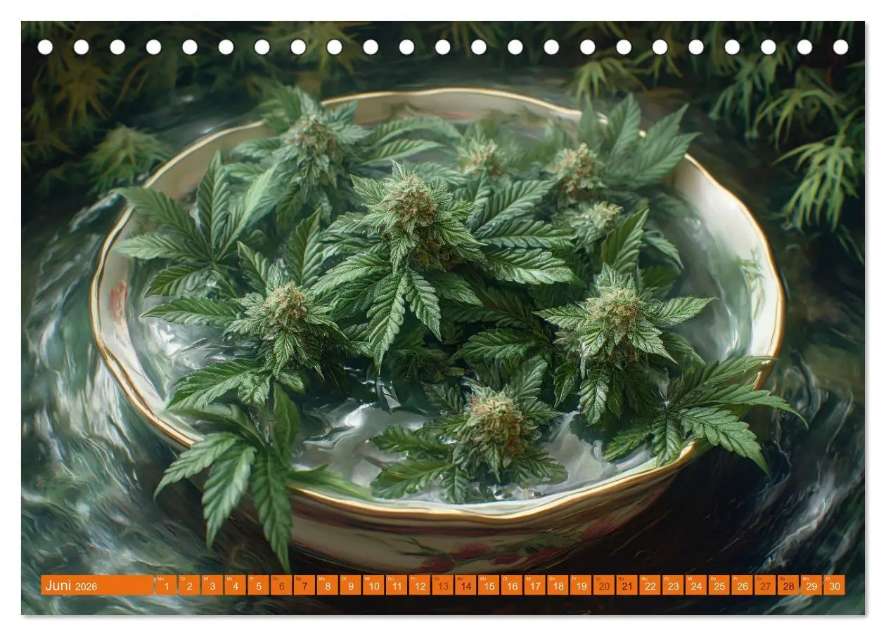 Bild: 9783457467671 | High Moments - Ein Jahr im Zeichen von Cannabis (Tischkalender 2026...
