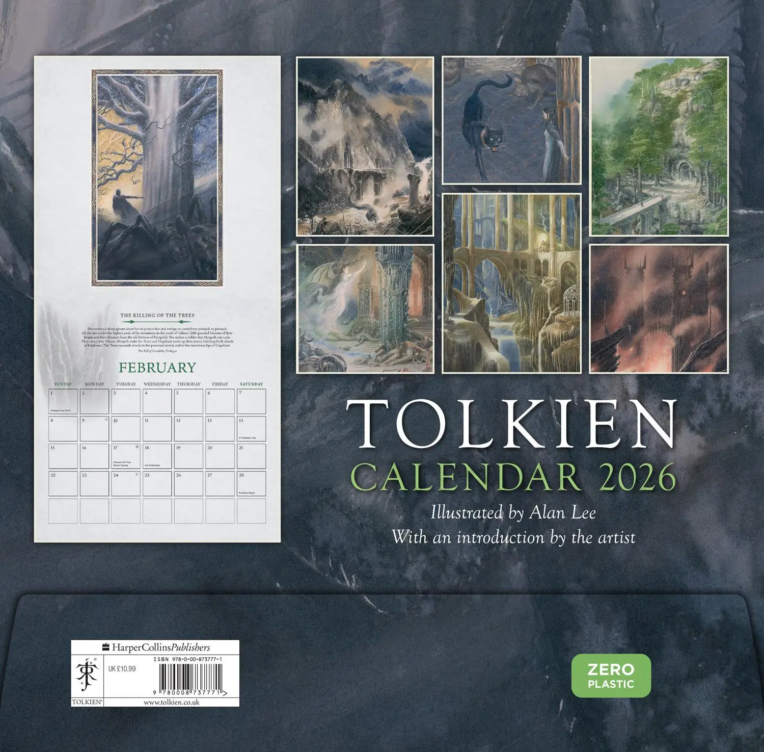 Bild: 9780008737771 | TOLKIEN CALENDAR 2026 CAL | The Great Tales of Middle-earth | Tolkien