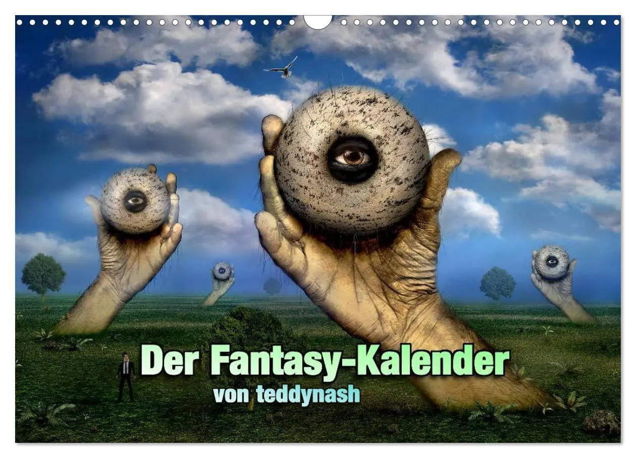 Cover: 9783435817771 | Der Fantasy Kalender (Wandkalender 2025 DIN A3 quer), CALVENDO...