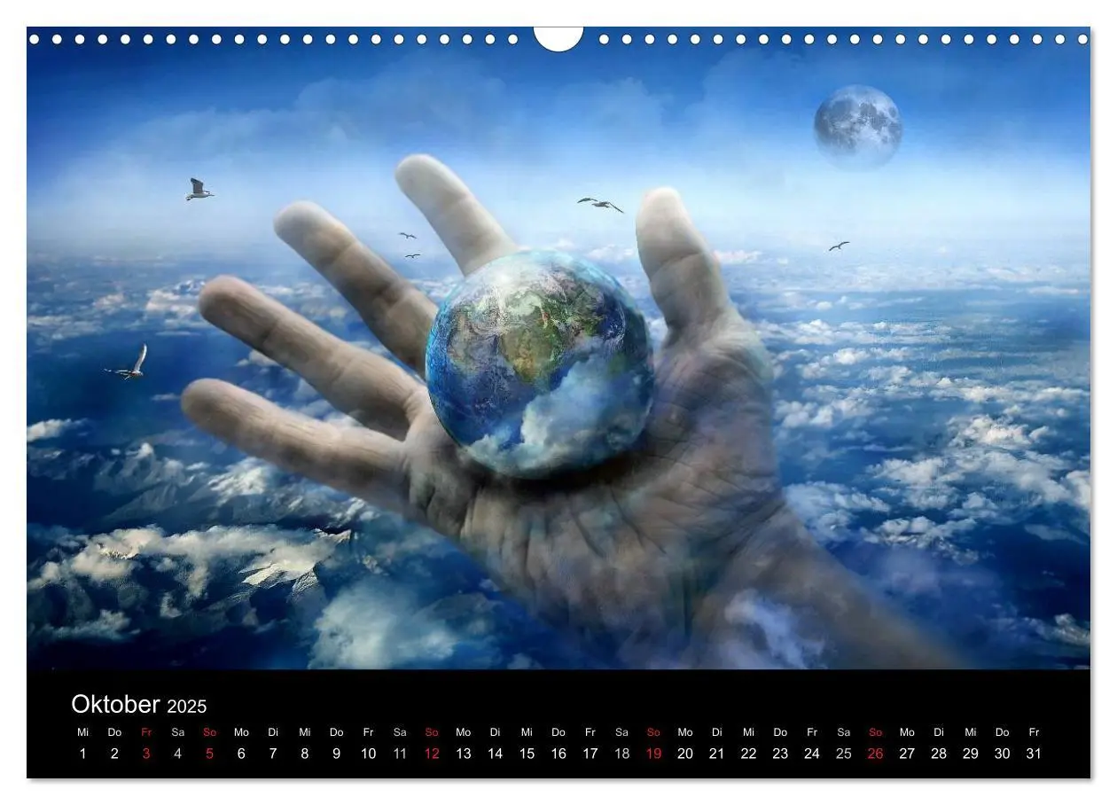 Bild: 9783435817771 | Der Fantasy Kalender (Wandkalender 2025 DIN A3 quer), CALVENDO...