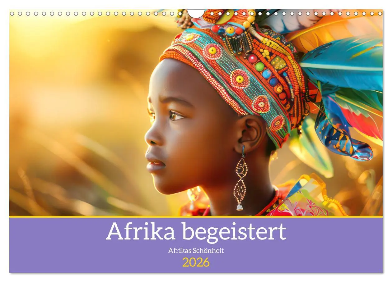 Cover: 9783457387771 | Afrika begeistert - Afrikas Schönheit (Wandkalender 2026 DIN A3...