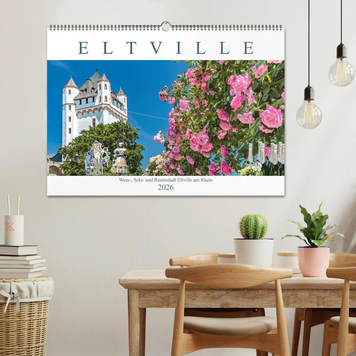 Bild: 9783457907771 | Eltville am Rhein - Wein, Sekt, Rosen (Wandkalender 2026 DIN A2...