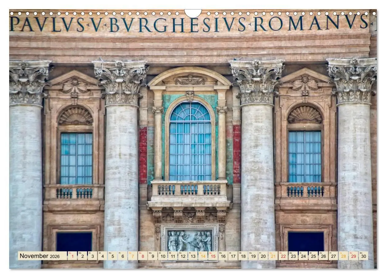 Bild: 9783516237771 | Reise durch Italien Vatikan (Wandkalender 2026 DIN A3 quer),...