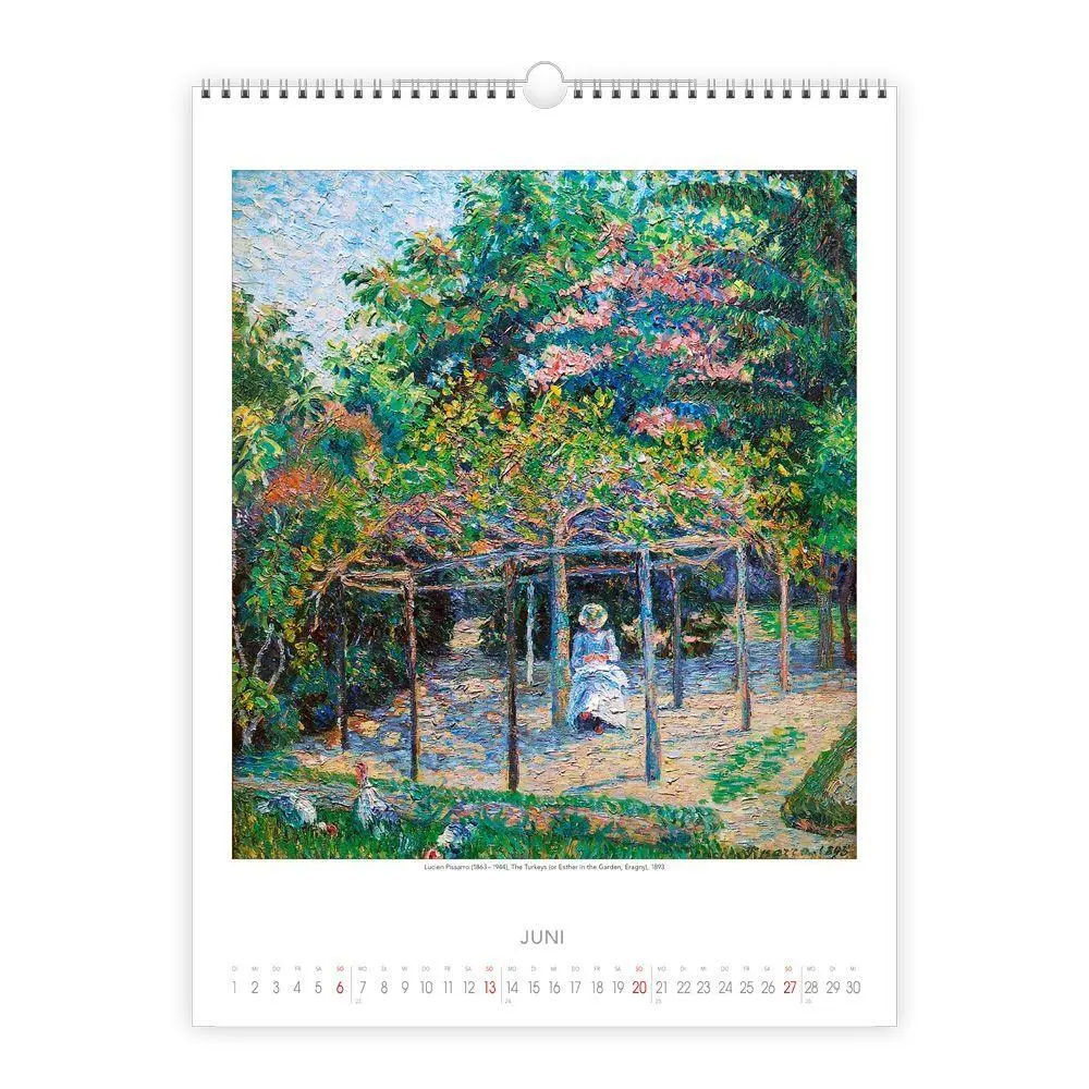 Bild: 9783988027771 | TRÖTSCH - Wandkalender Impressionistische Gärten 2027 | Wandkalender