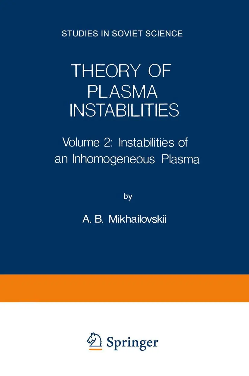 Cover: 9781489947871 | Theory of Plasma Instabilities | A. B. Mikhailovskii | Taschenbuch