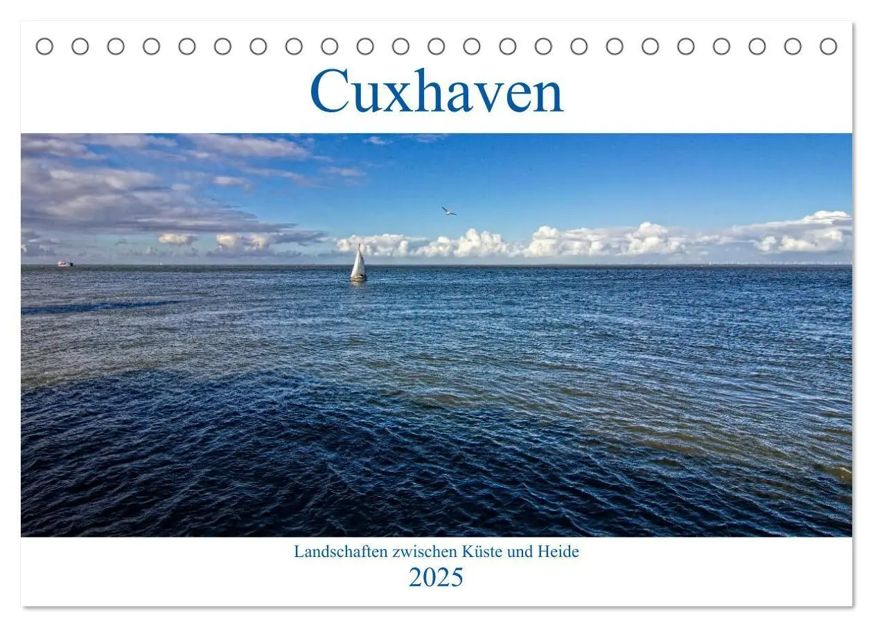 Cover: 9783435427871 | Cuxhaven, Landschaften zwischen Küste und Heide (Tischkalender 2025...