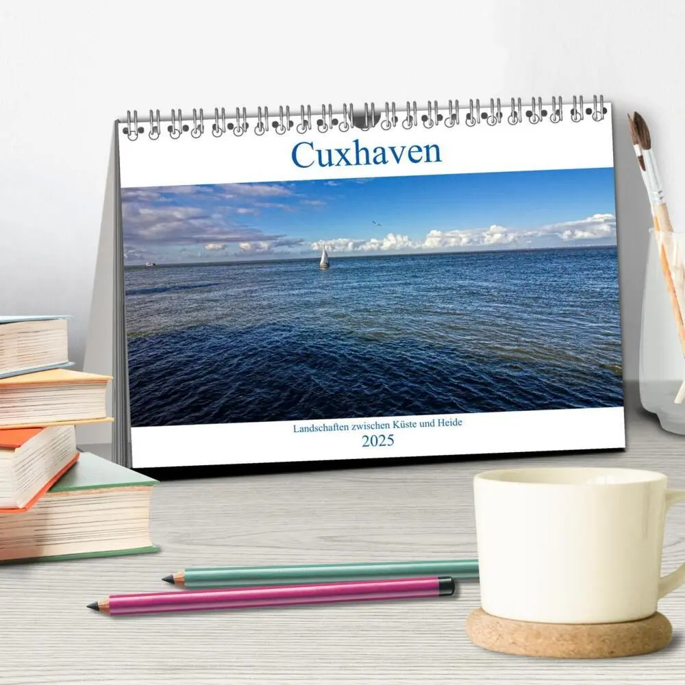 Bild: 9783435427871 | Cuxhaven, Landschaften zwischen Küste und Heide (Tischkalender 2025...