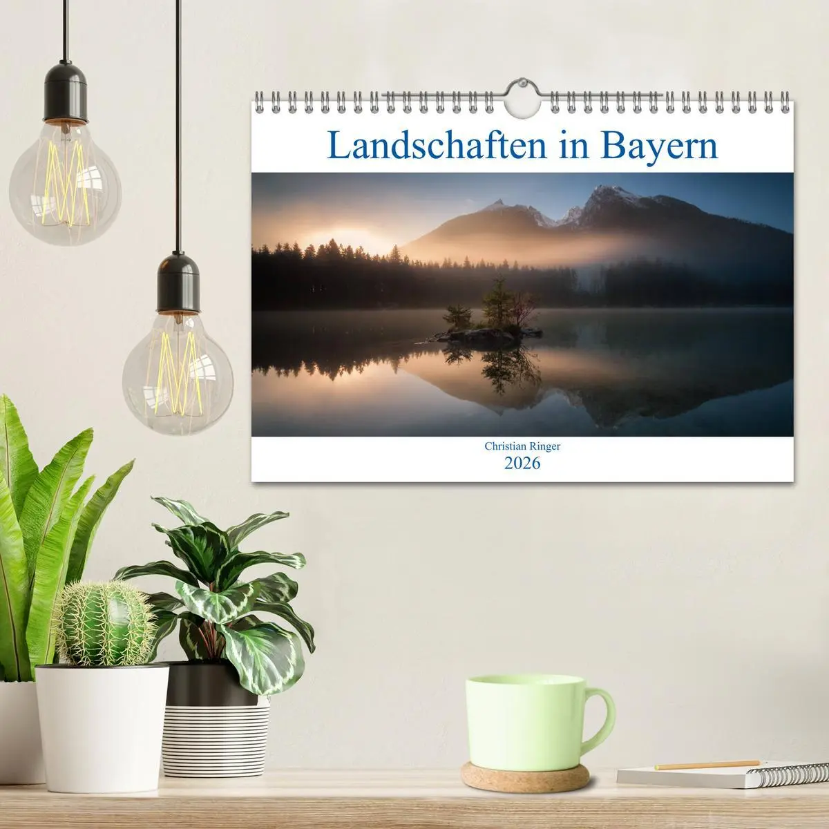 Bild: 9783457757871 | Bayerische Landschaften (Wandkalender 2026 DIN A4 quer), CALVENDO...