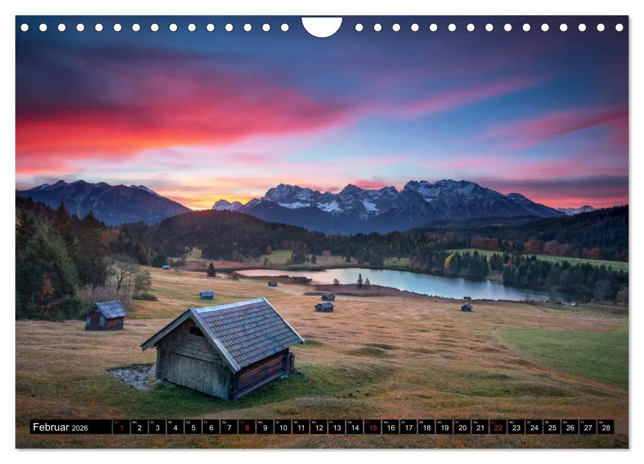 Bild: 9783457757871 | Bayerische Landschaften (Wandkalender 2026 DIN A4 quer), CALVENDO...