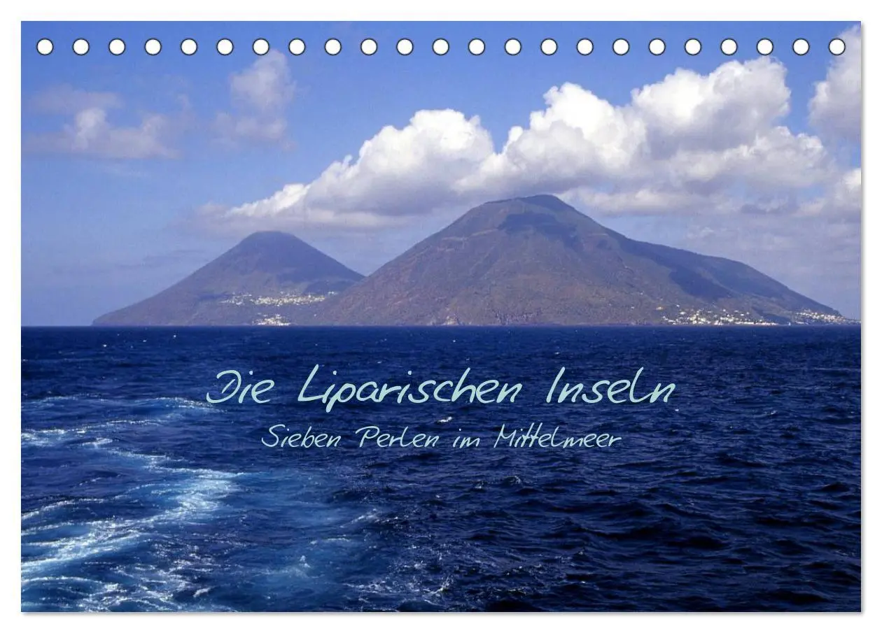 Cover: 9783516227871 | Die Liparischen Inseln (Tischkalender 2026 DIN A5 quer), CALVENDO...