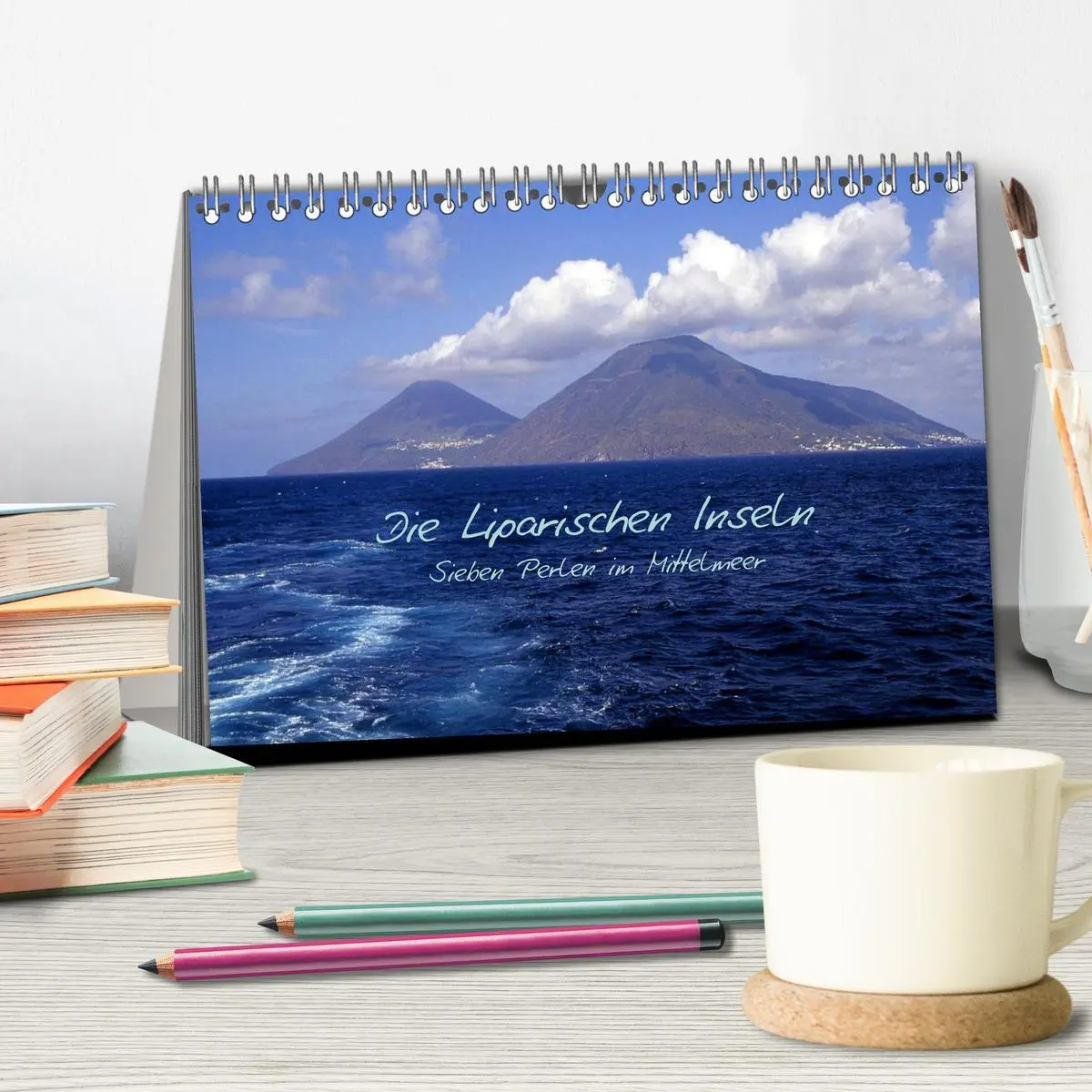 Bild: 9783516227871 | Die Liparischen Inseln (Tischkalender 2026 DIN A5 quer), CALVENDO...