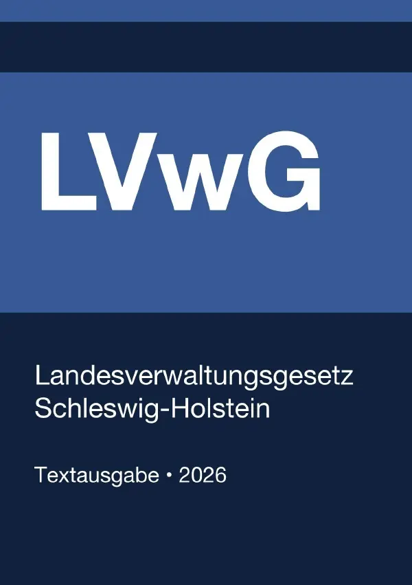Cover: 9783565357871 | LVwG - Landesverwaltungsgesetz Schleswig-Holstein 2026 | Deutschland