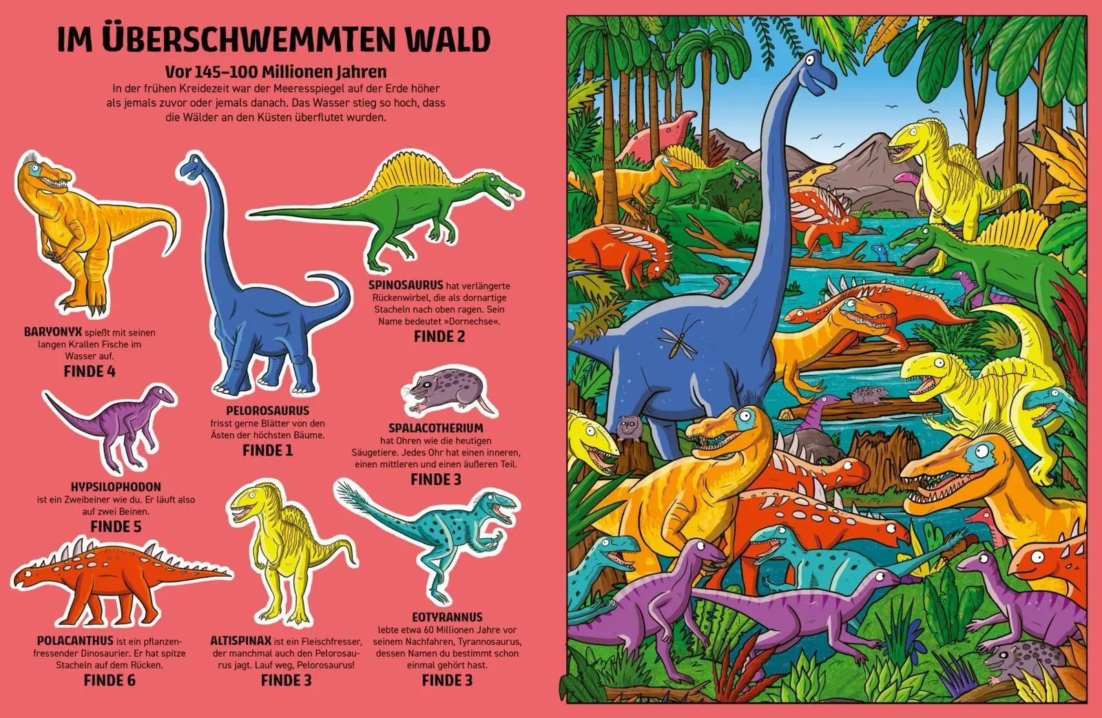 Bild: 9783742327871 | Finde Dinosaurier, Mammut und Säbelzahntiger | Helen Brown (u. a.)