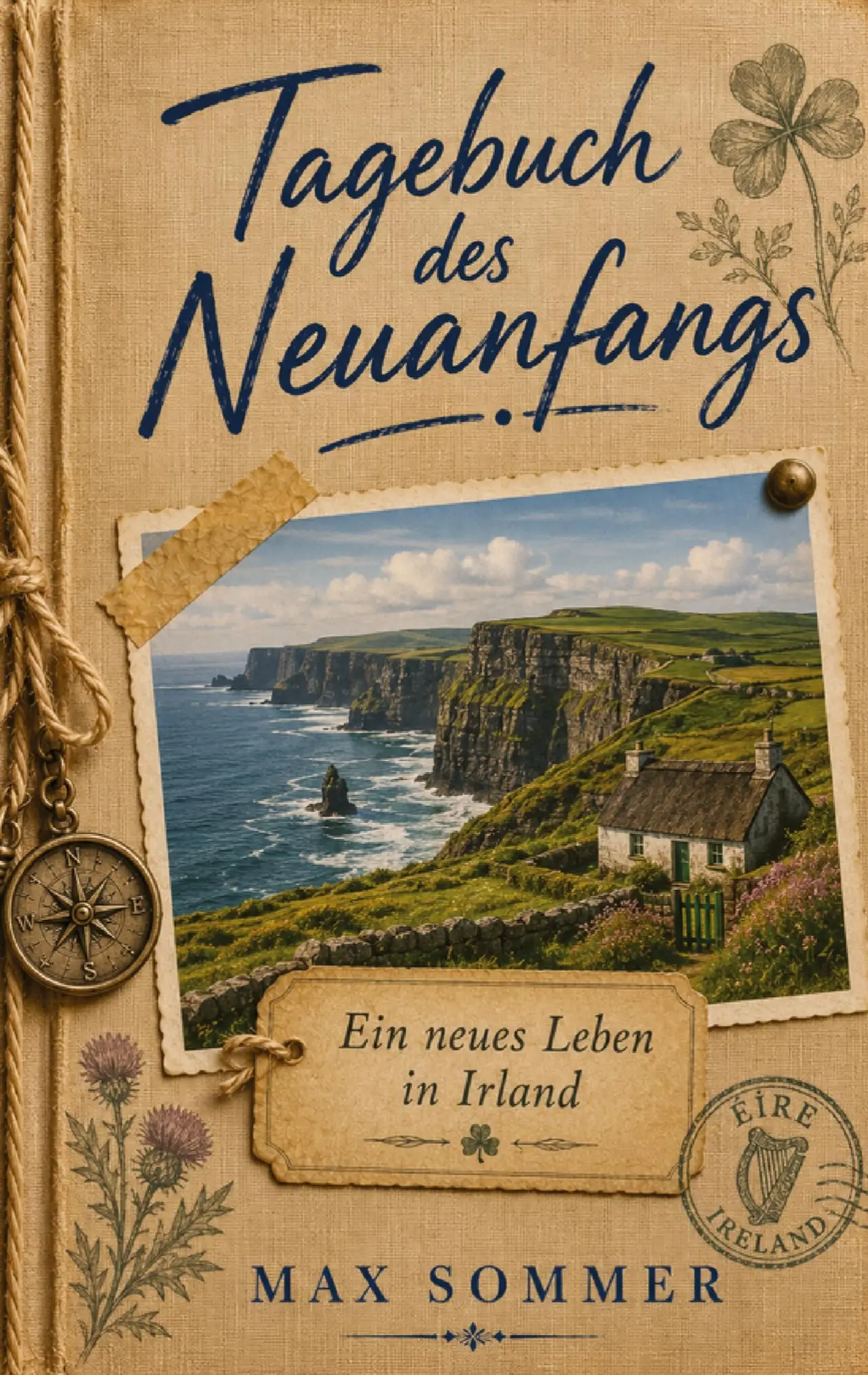 Cover: 9789403907871 | Tagebuch des Neuanfangs - Ein neues Leben in Irland | Max Sommer
