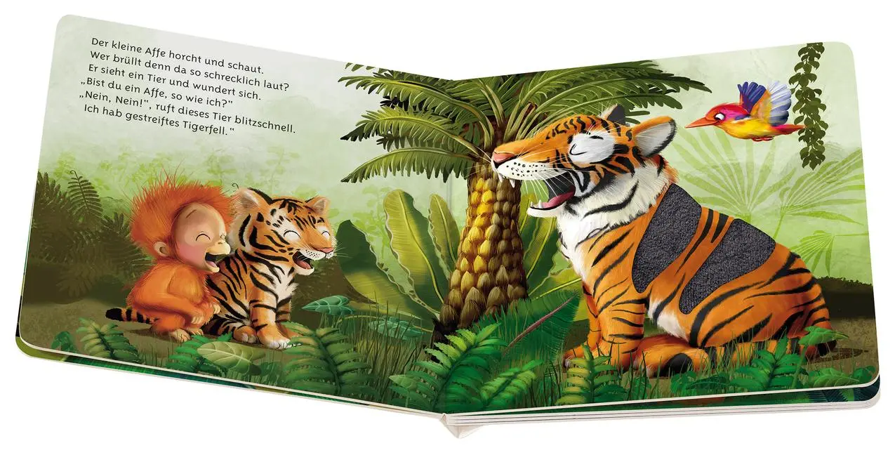 Bild: 9783473417971 | Mein erstes Vorlese-Fühlbuch - Bist du ein Affe? | Kathrin Lena Orso