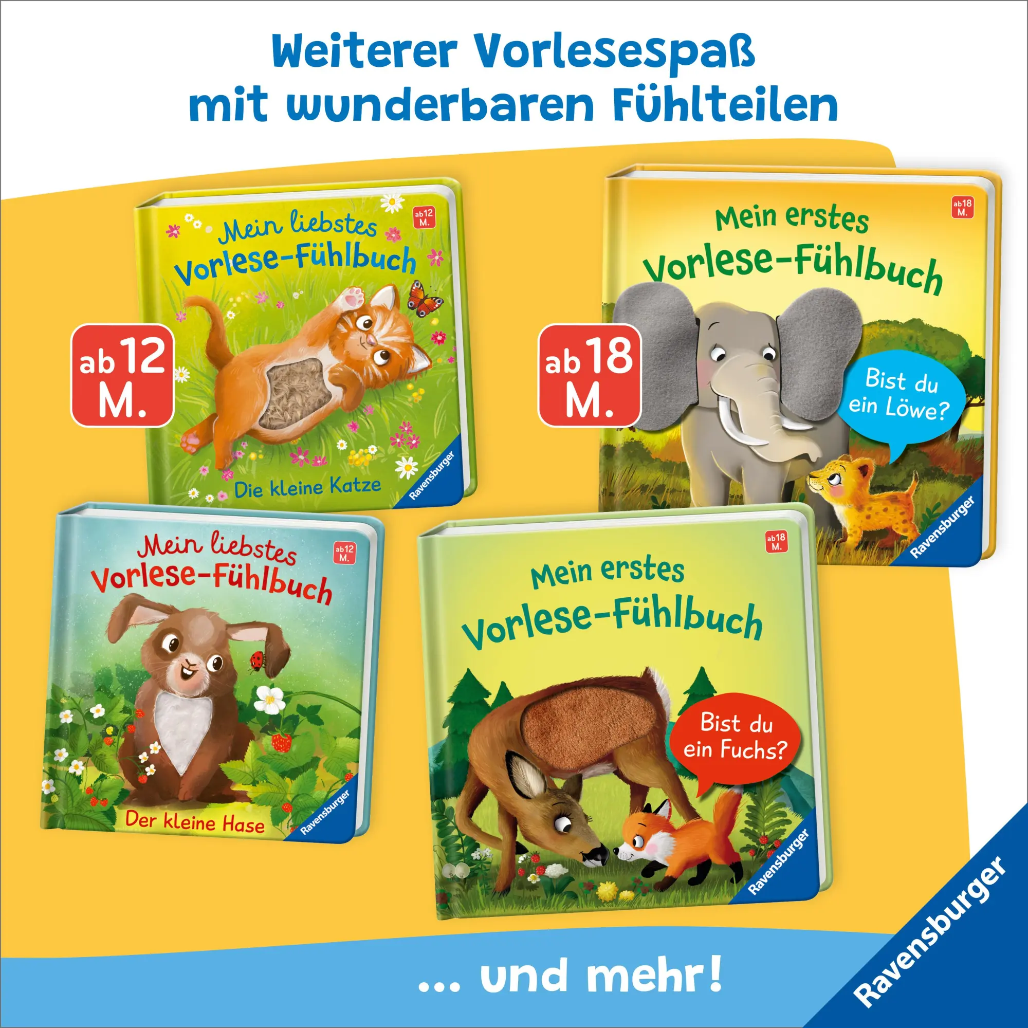 Bild: 9783473417971 | Mein erstes Vorlese-Fühlbuch - Bist du ein Affe? | Kathrin Lena Orso