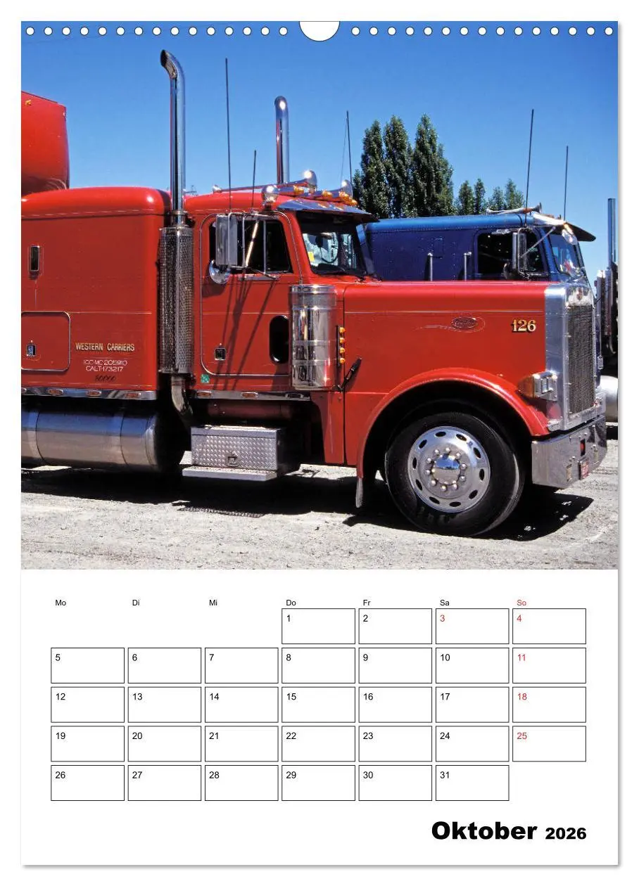 Bild: 9783516387971 | US-Trucks ... unterwegs im amerikanischen Westen - Monatsplaner...