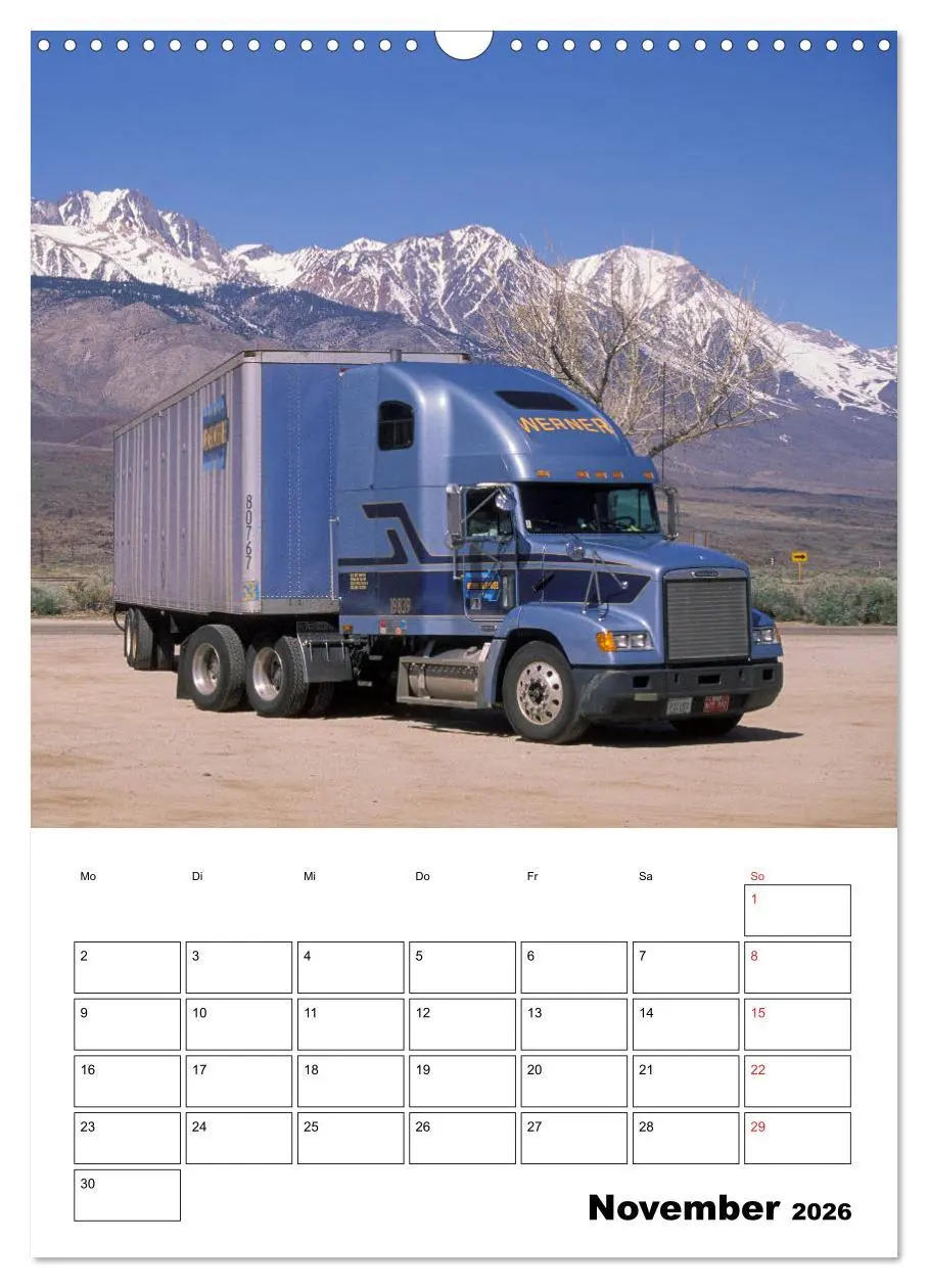 Bild: 9783516387971 | US-Trucks ... unterwegs im amerikanischen Westen - Monatsplaner...