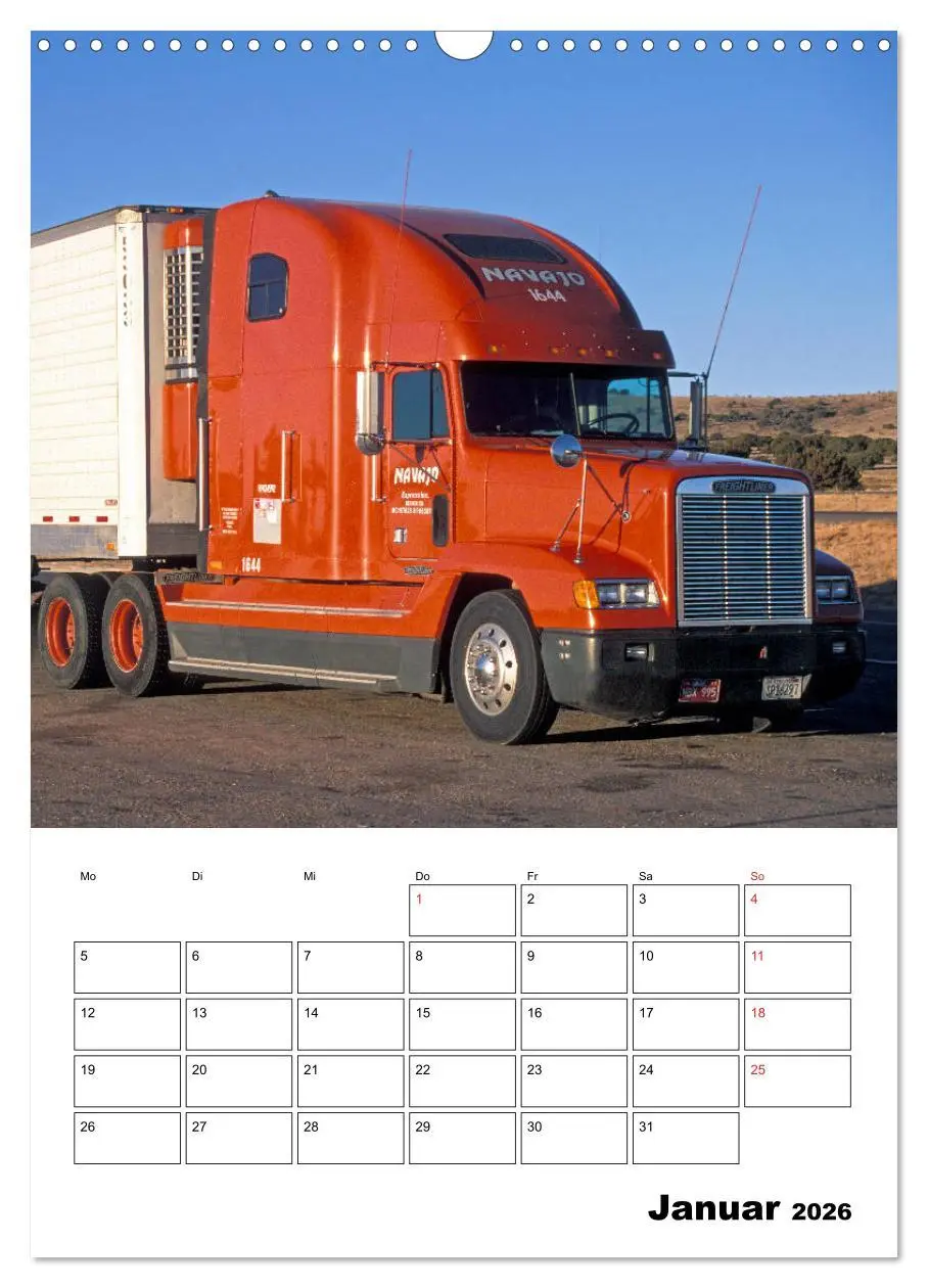 Bild: 9783516387971 | US-Trucks ... unterwegs im amerikanischen Westen - Monatsplaner...