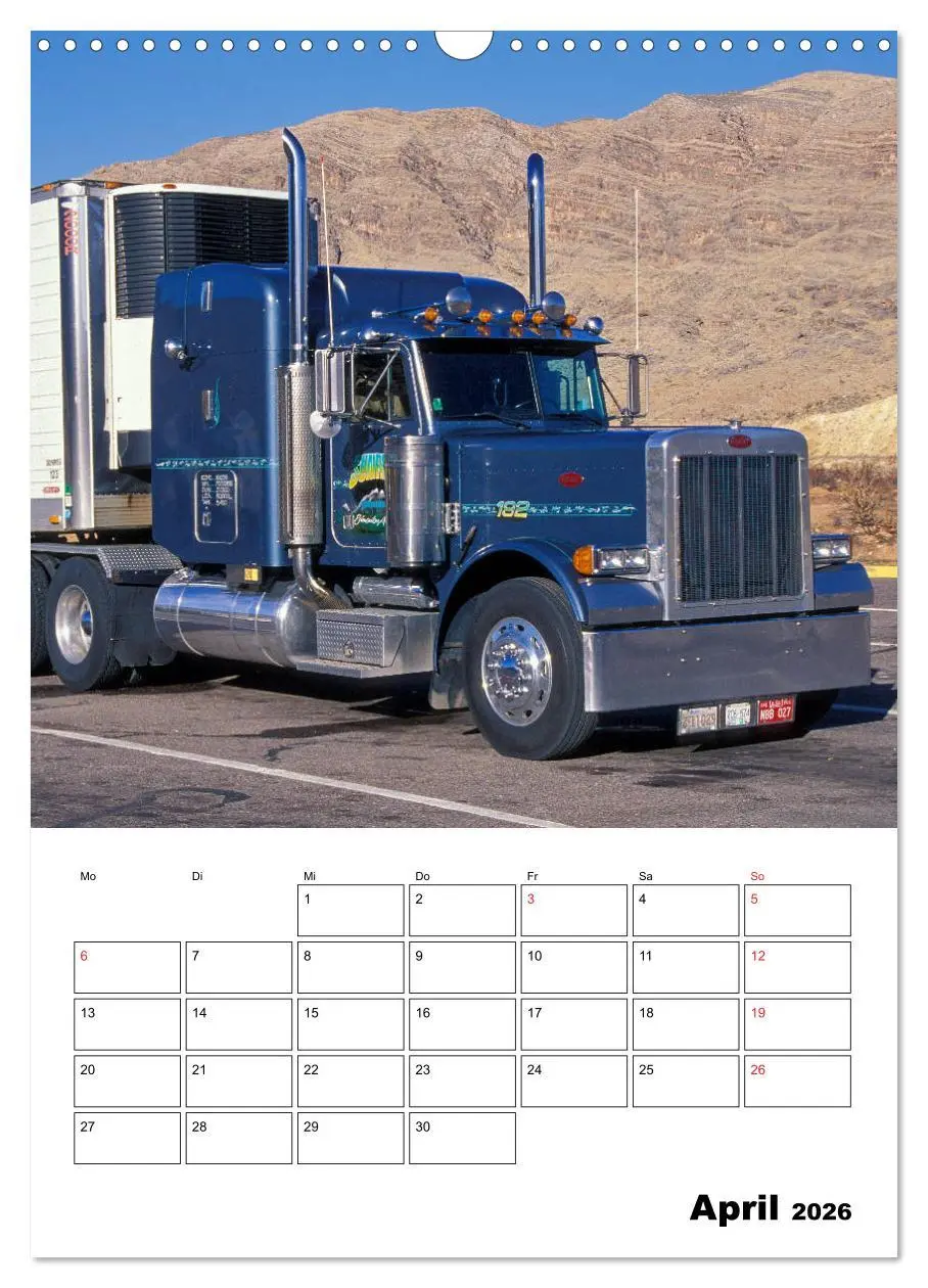 Bild: 9783516387971 | US-Trucks ... unterwegs im amerikanischen Westen - Monatsplaner...