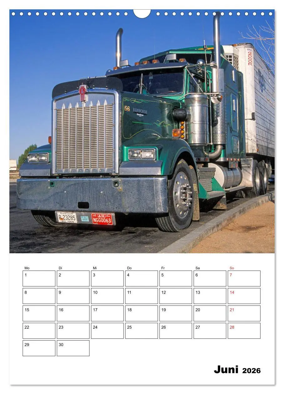 Bild: 9783516387971 | US-Trucks ... unterwegs im amerikanischen Westen - Monatsplaner...