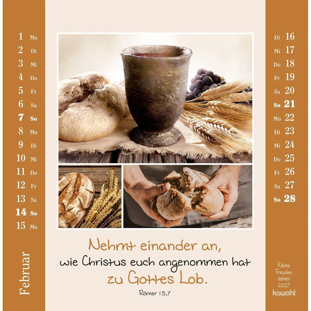Bild: 9783754817971 | Kleine Freuden sehen 2027 | Postkarten-Kalender mit Bildcollagen
