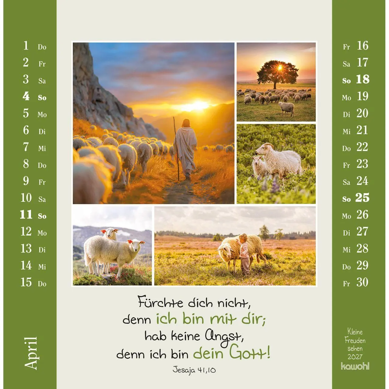 Bild: 9783754817971 | Kleine Freuden sehen 2027 | Postkarten-Kalender mit Bildcollagen