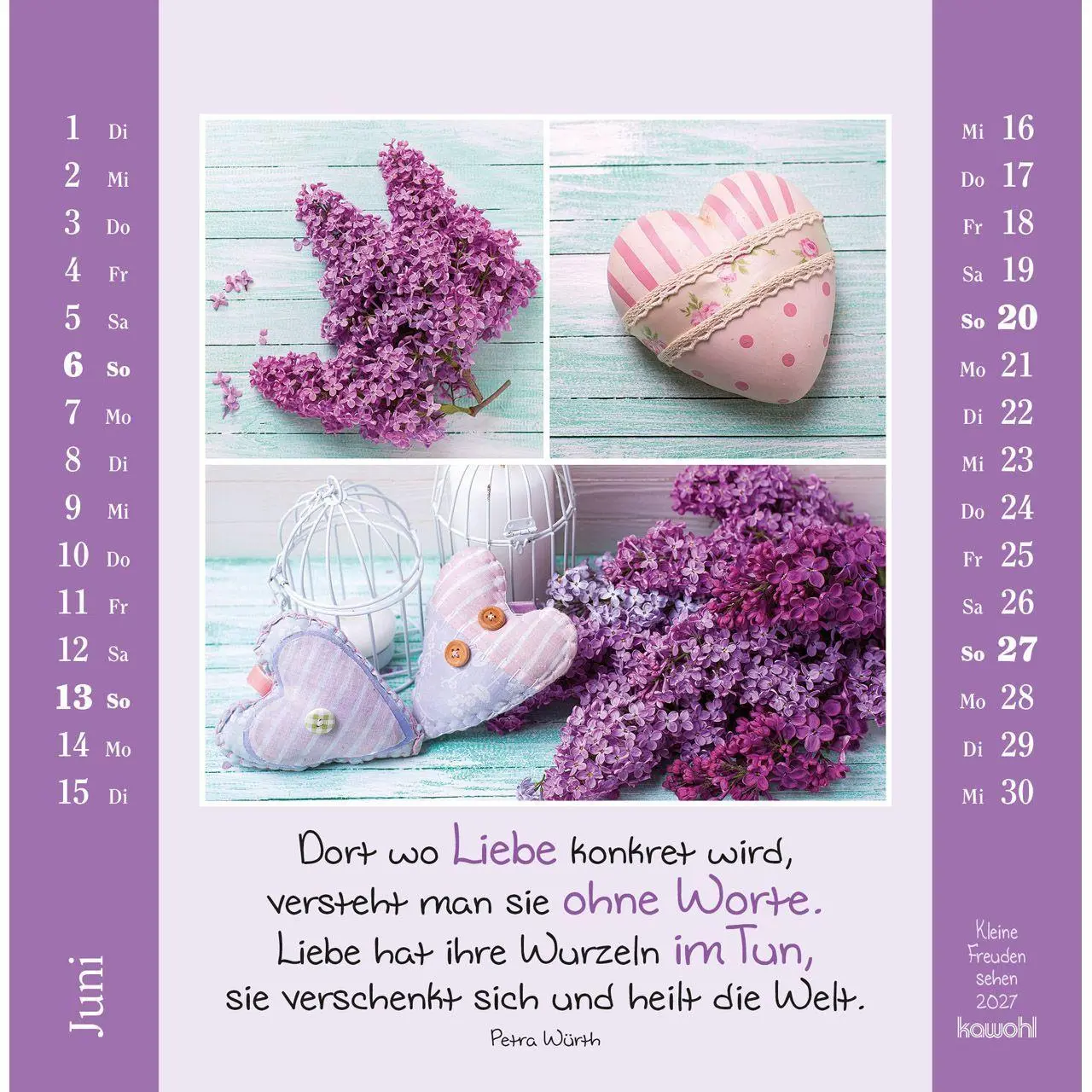 Bild: 9783754817971 | Kleine Freuden sehen 2027 | Postkarten-Kalender mit Bildcollagen