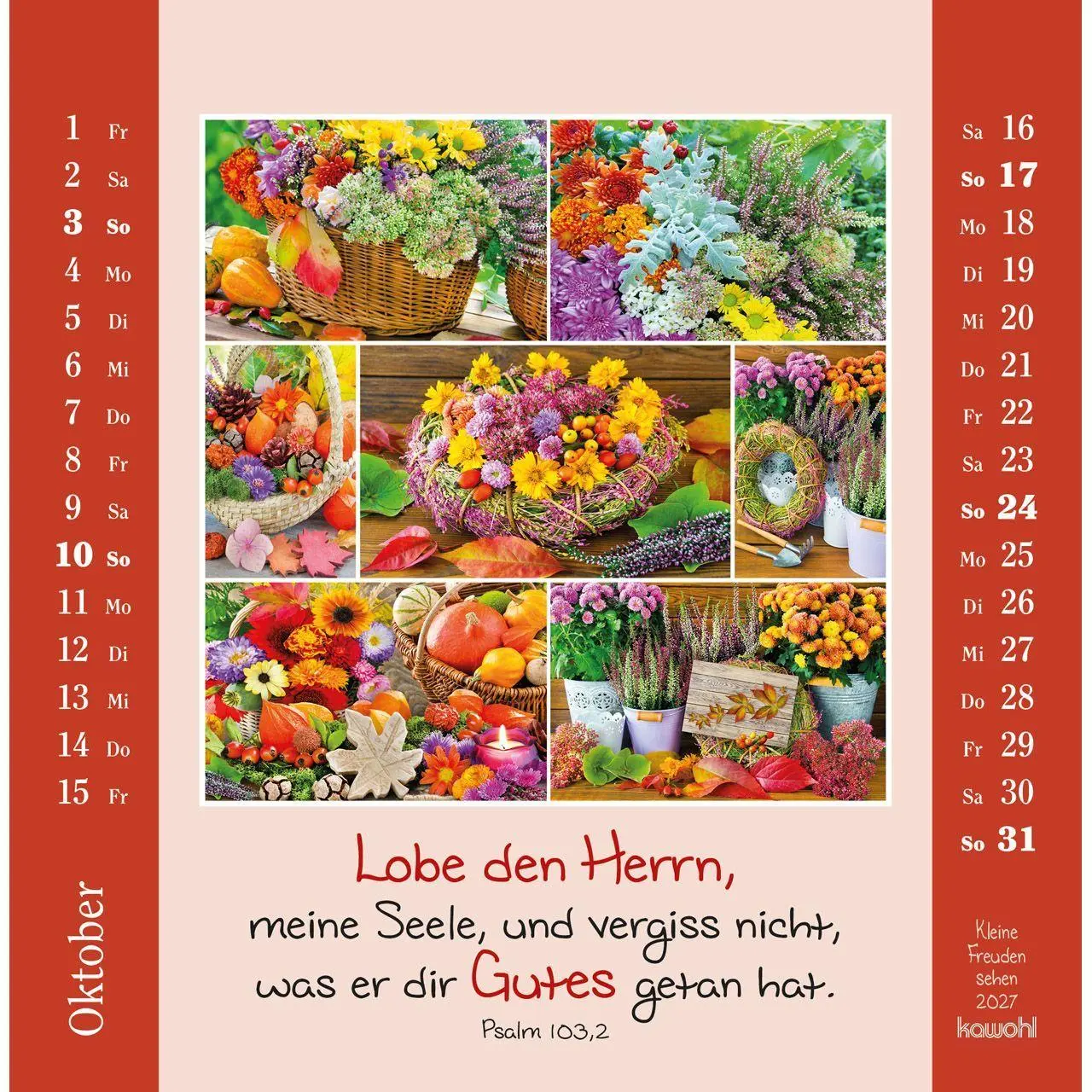 Bild: 9783754817971 | Kleine Freuden sehen 2027 | Postkarten-Kalender mit Bildcollagen