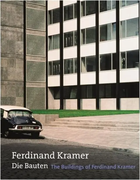 Cover: 9783803007971 | Die Bauten von Ferdinand Kramer/The Buildings of Ferdinand Kramer