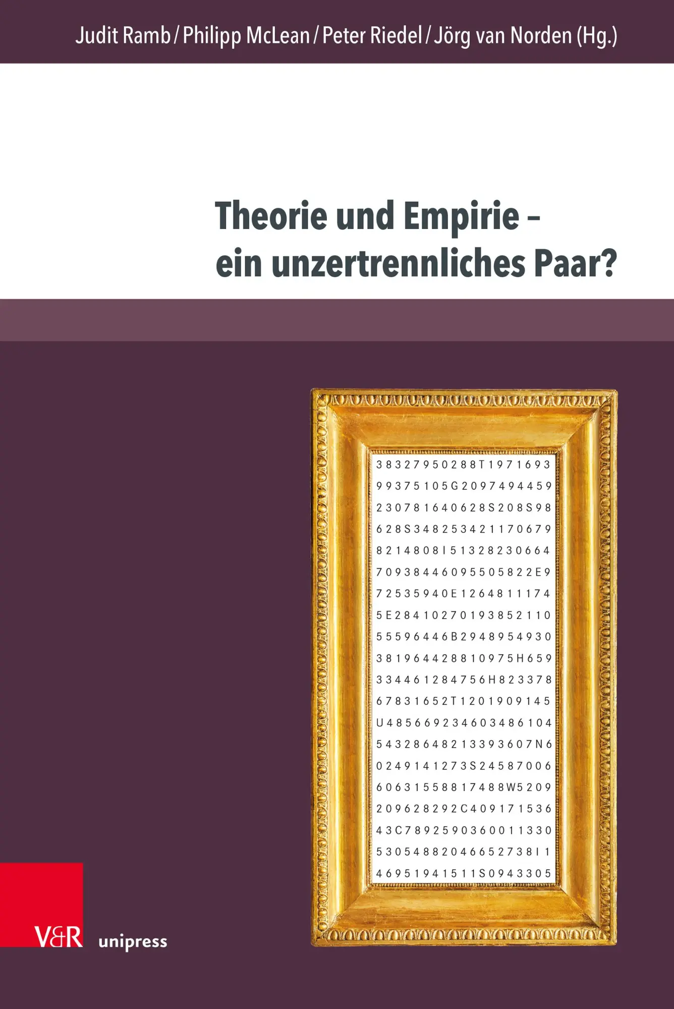 Cover: 9783847117971 | Theorie und Empirie - ein unzertrennliches Paar? | Judit Ramb (u. a.)