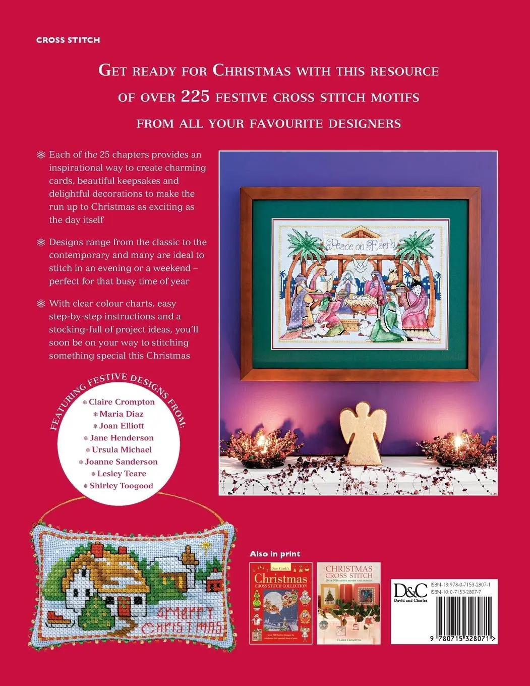 Rückseite: 9780715328071 | A Cross Stitcher's Countdown to Christmas | Various Contributors