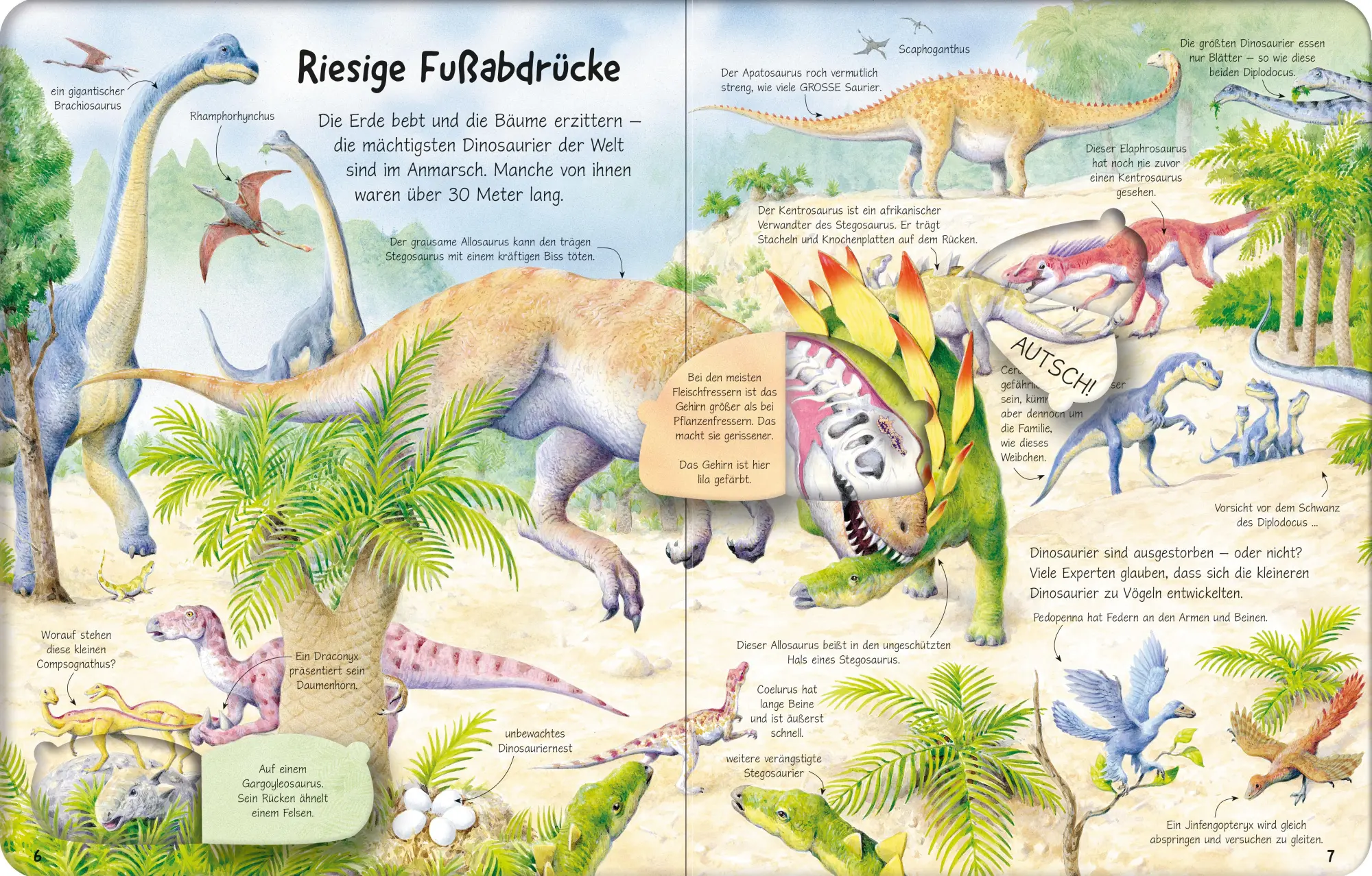 Bild: 9781789418071 | Ich weiß mehr! Die Welt der Dinosaurier | mit 65 Klappen | Alex Frith