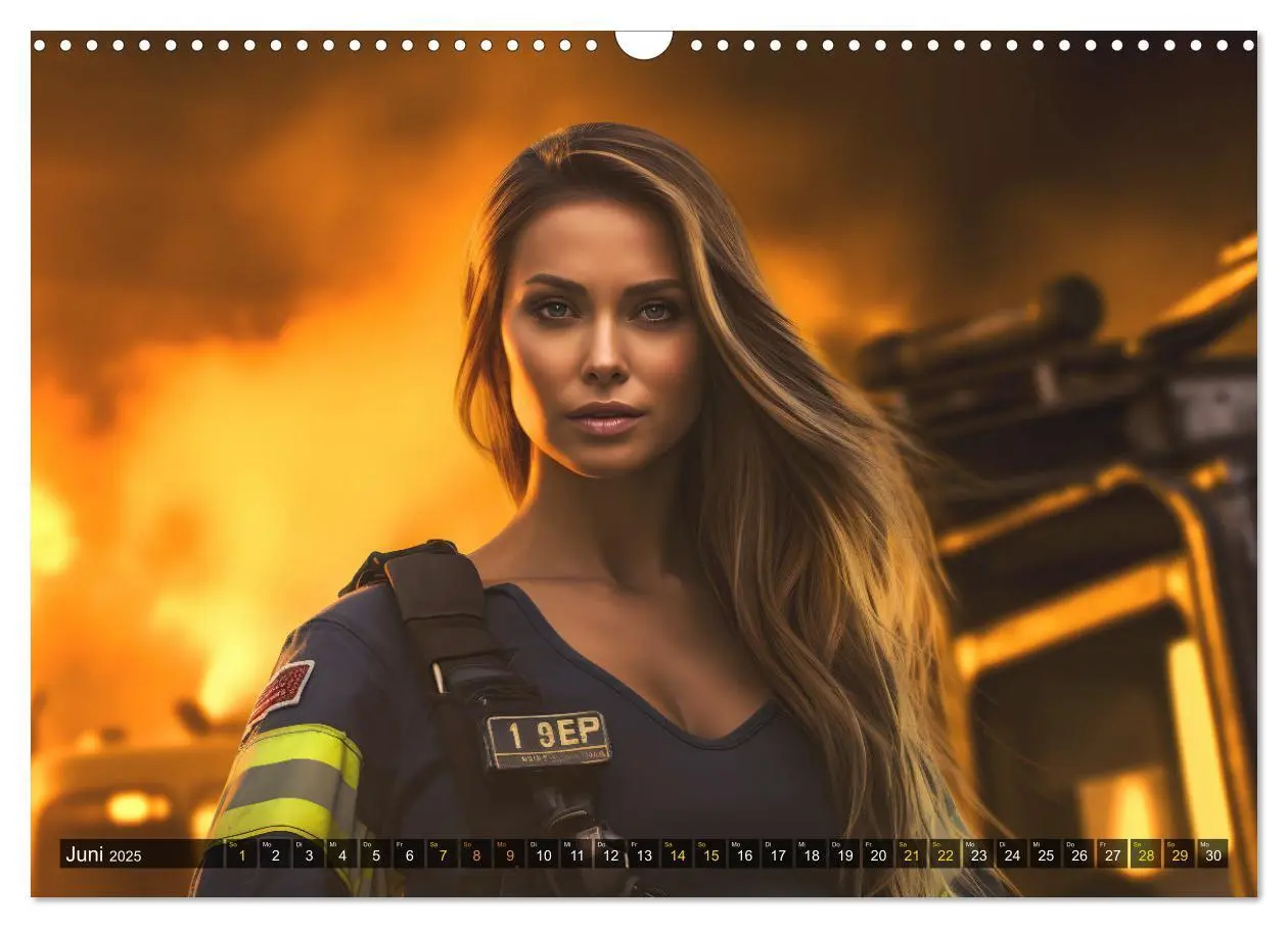 Bild: 9783383838071 | Sexy Feuerwehrfrauen: Hitzige Heldinnen zwischen Lippenstift und...