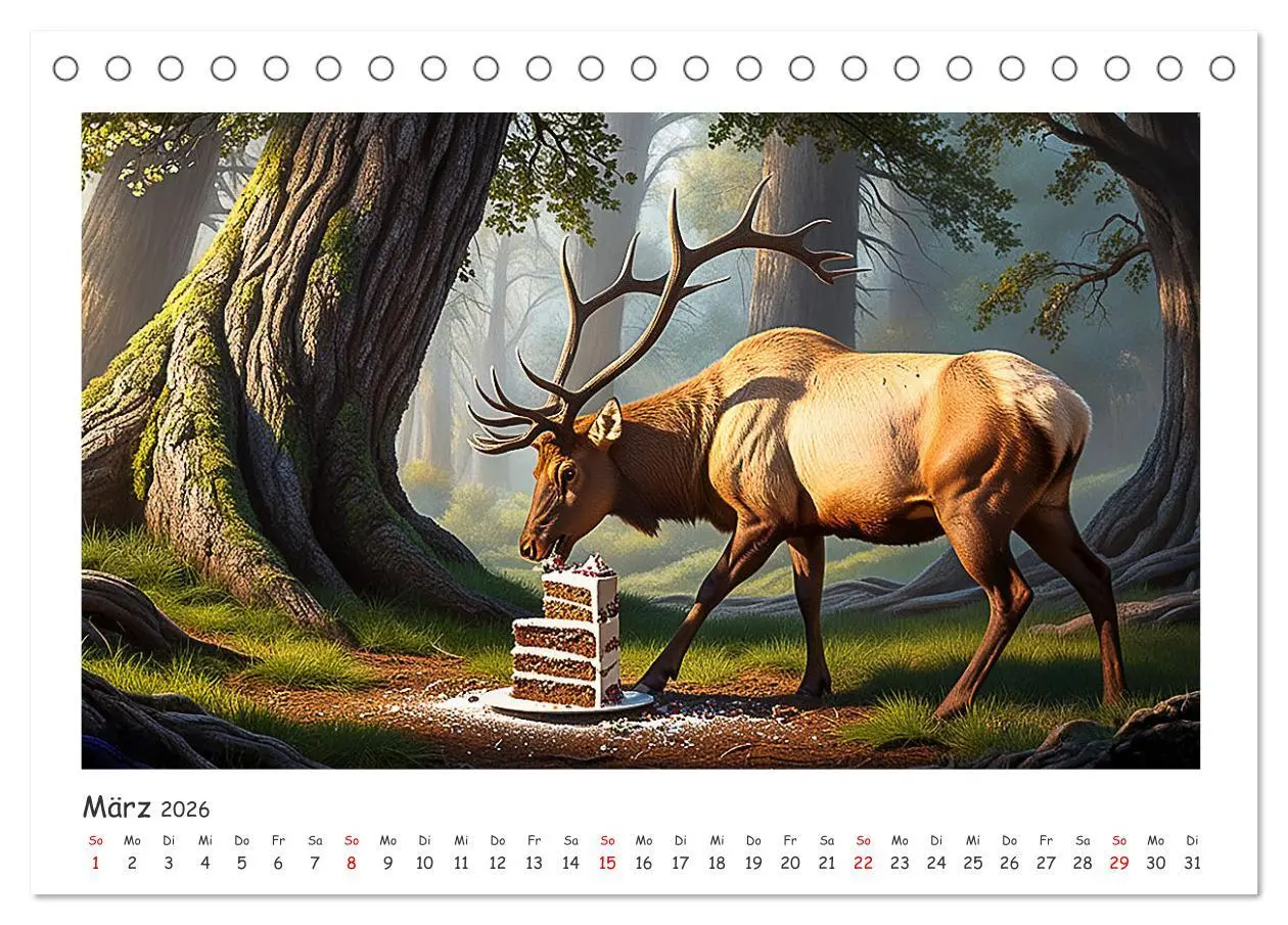 Bild: 9783457328071 | Mahlzeit... Wie wir Sie selten sehen! (Tischkalender 2026 DIN A5...