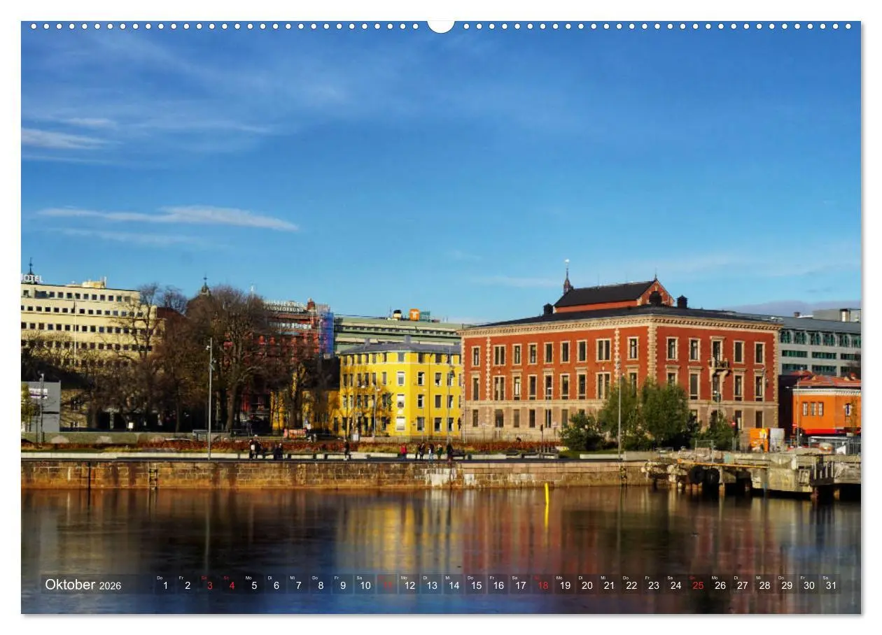 Bild: 9783457708071 | Oslo - Norwegen (hochwertiger Premium Wandkalender 2026 DIN A2...