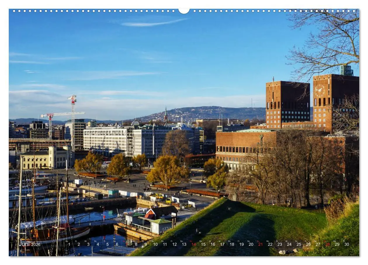 Bild: 9783457708071 | Oslo - Norwegen (hochwertiger Premium Wandkalender 2026 DIN A2...