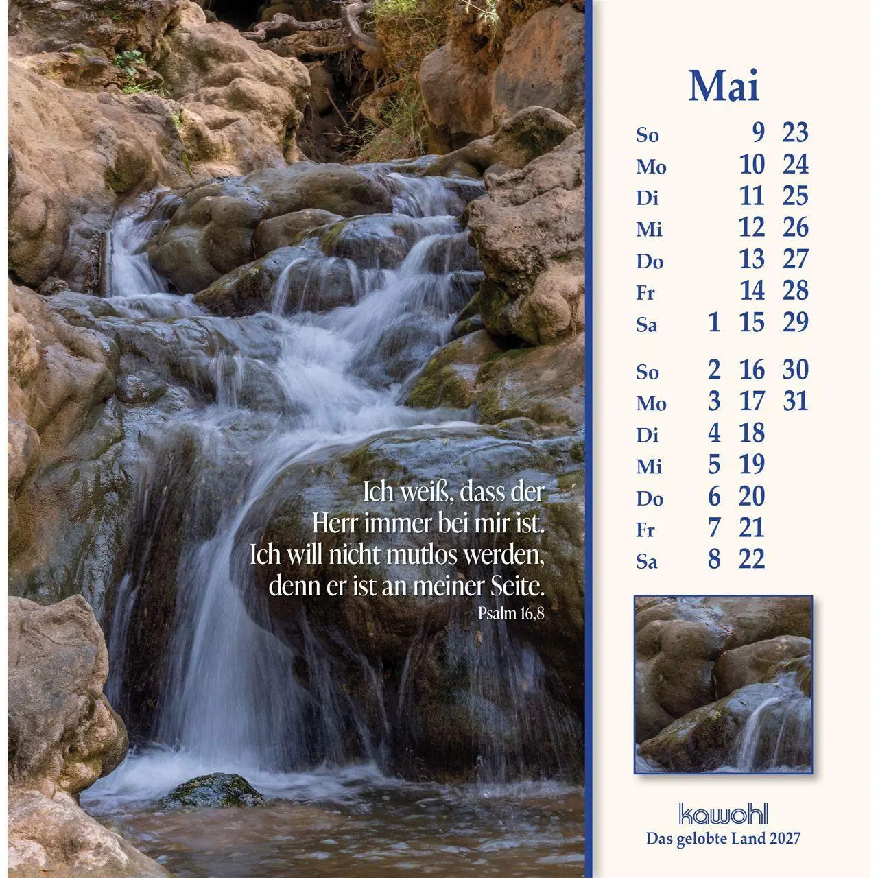 Bild: 9783754878071 | Das Gelobte Land 2027 | Kalender | 14 S. | Deutsch | 2027