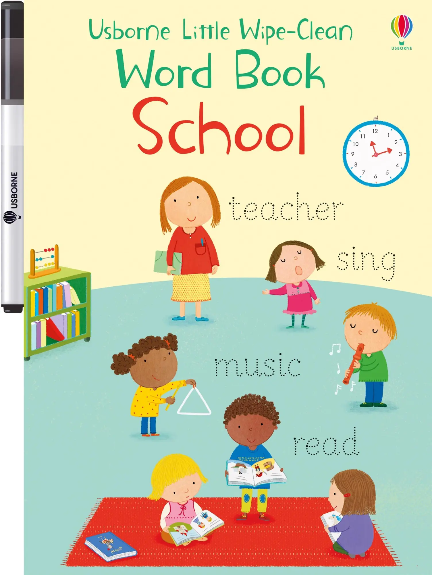 Cover: 9781474968171 | Little Wipe-Clean Word Book School | Felicity Brooks | Taschenbuch