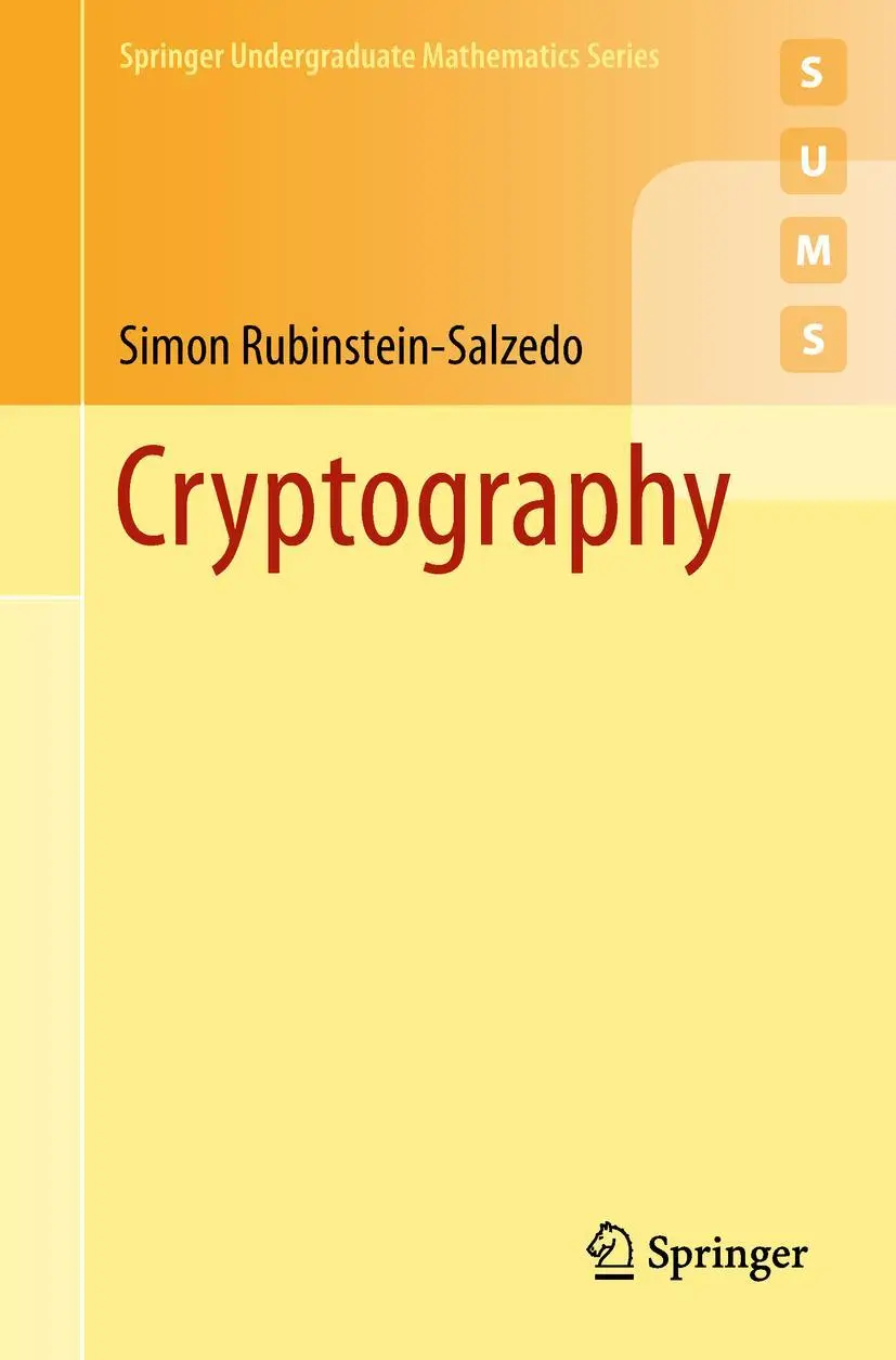 Cover: 9783319948171 | Cryptography | Simon Rubinstein-Salzedo | Taschenbuch | xii | Englisch