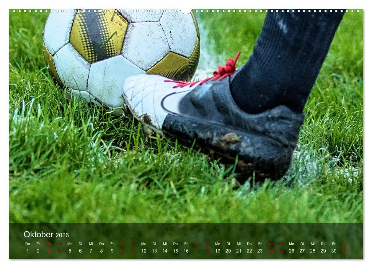Bild: 9783457558171 | Fußball - pure Leidenschaft (Wandkalender 2026 DIN A2 quer),...