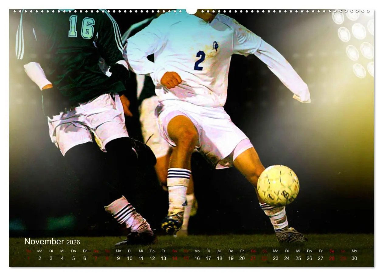 Bild: 9783457558171 | Fußball - pure Leidenschaft (Wandkalender 2026 DIN A2 quer),...