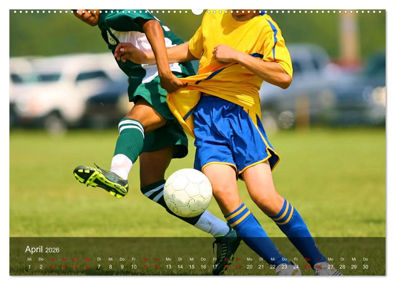 Bild: 9783457558171 | Fußball - pure Leidenschaft (Wandkalender 2026 DIN A2 quer),...