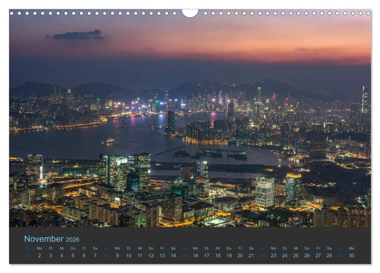 Bild: 9783457868171 | Hong Kong - Skylines (Wandkalender 2026 DIN A3 quer), CALVENDO...