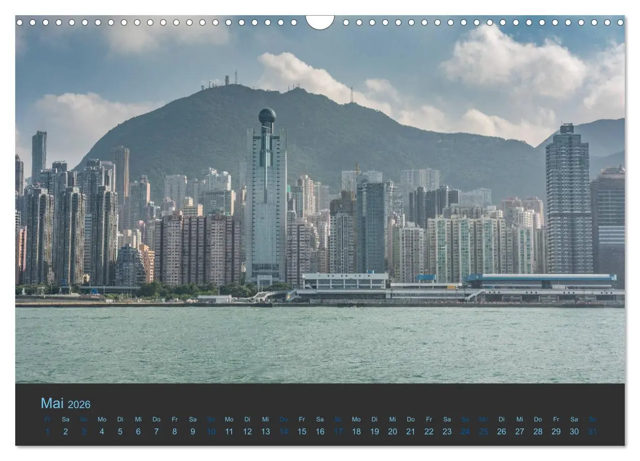 Bild: 9783457868171 | Hong Kong - Skylines (Wandkalender 2026 DIN A3 quer), CALVENDO...