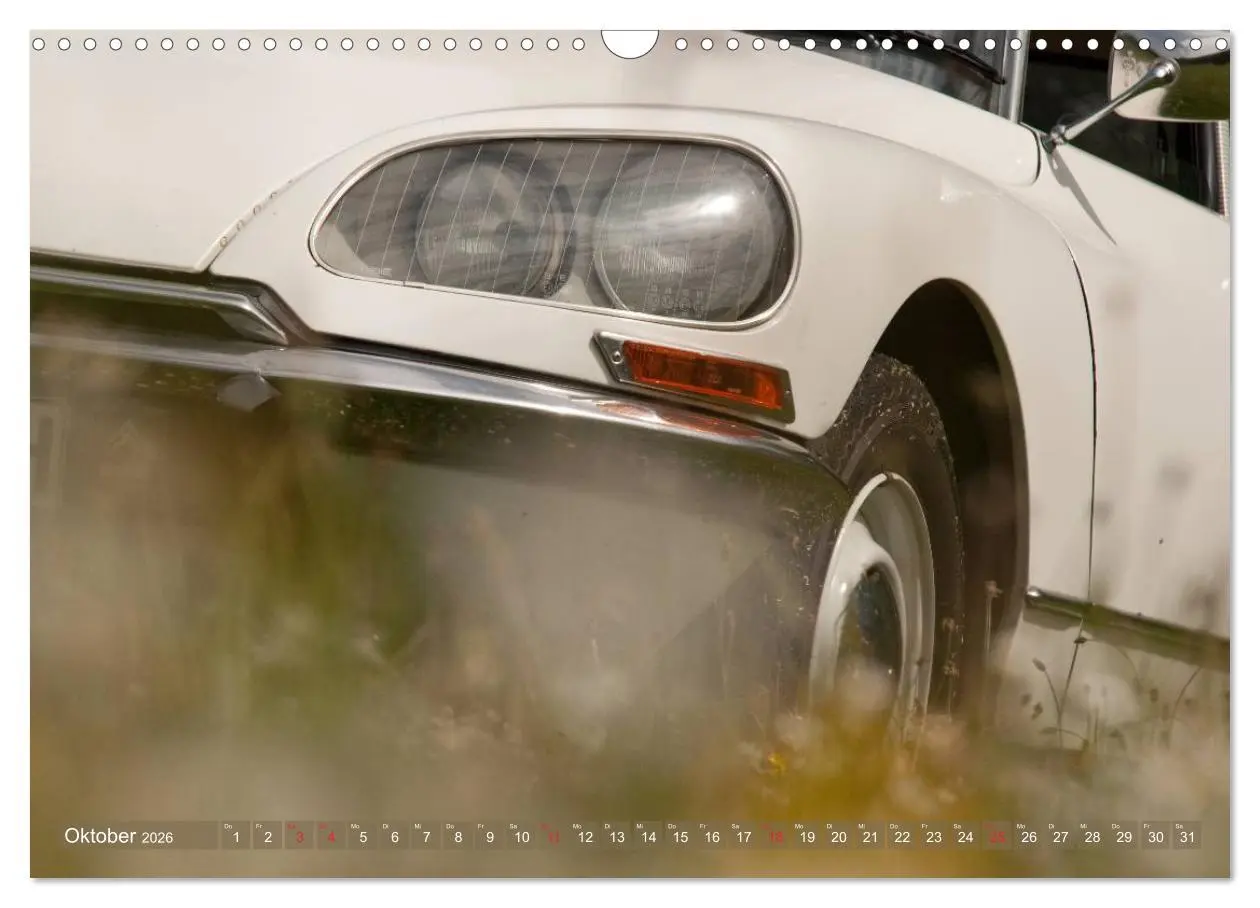 Bild: 9783516028171 | Citroën DS - Göttin in weiß (Wandkalender 2026 DIN A3 quer),...