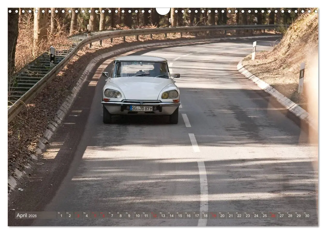 Bild: 9783516028171 | Citroën DS - Göttin in weiß (Wandkalender 2026 DIN A3 quer),...