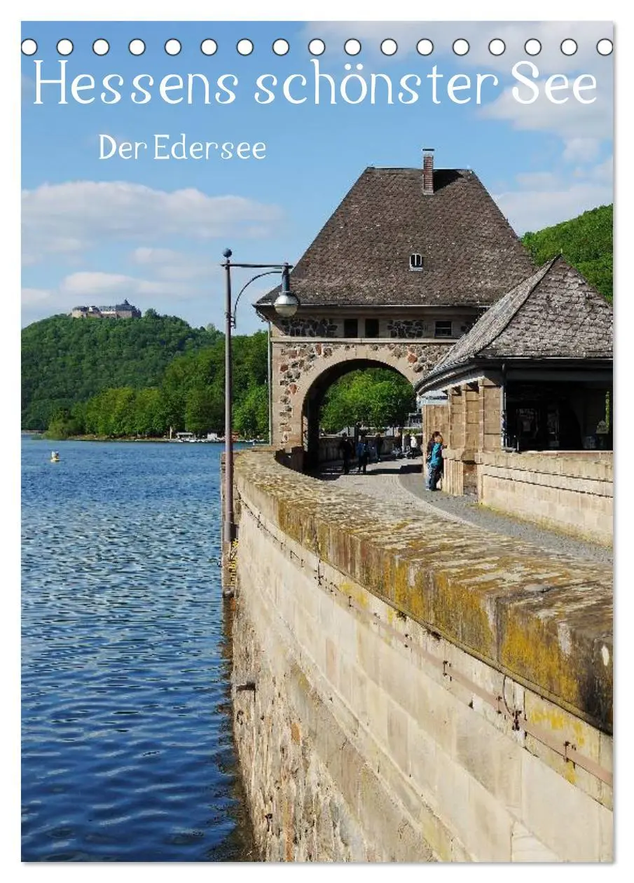 Cover: 9783516408171 | Hessens schönster See - Der Edersee (Tischkalender 2026 DIN A5...